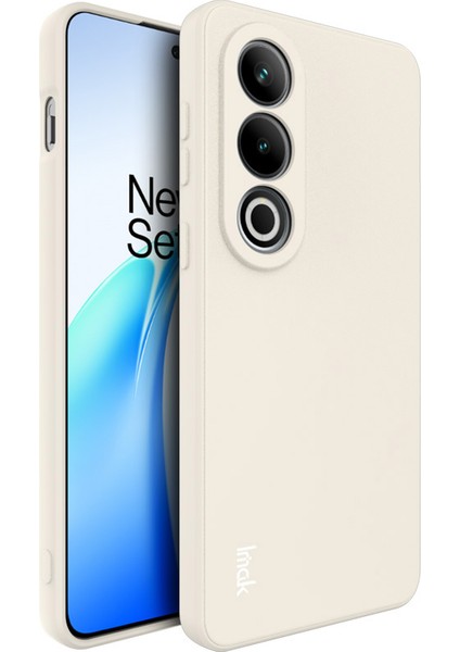 Imak Uc-4 Serisi Oneplus Ace 3V 5g Tpu Kılıf Düz Kenar Koruyucu Telefon Kılıfı-Beyaz (Yurt Dışından)
