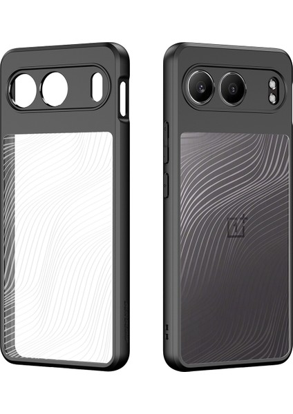 Dux Ducıs Aimo Serisi Oneplus Nord 4 Kılıf Tpu+Pc Mat Telefon Kılıfı (Reach Sertifikası)-Siyah (Yurt Dışından)