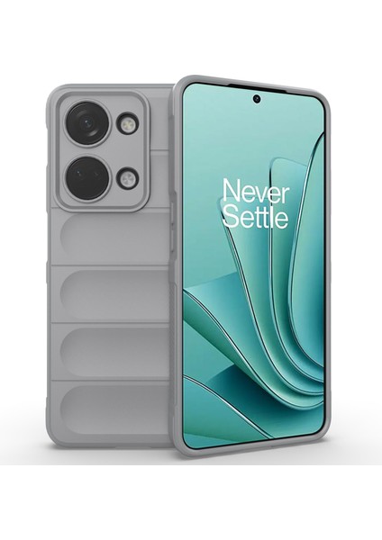 Oneplus Nord 3 5g/ace 2V Yumuşak Tpu Düşmeye Dayanıklı Telefon Kılıfı Sağlam Arka Koruyucu Kapak-Açık Gri (Yurt Dışından)