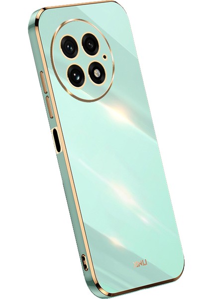 Xınlı Oneplus 13 Kılıf Tpu Telefon Kılıfı Galvanik Çerçeveli-Camgöbeği (Yurt Dışından)