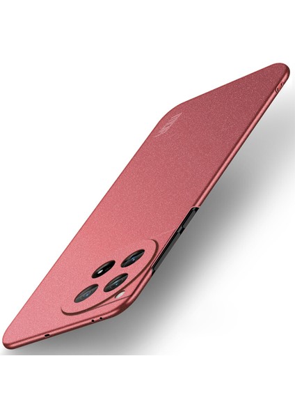 Mofı Shield Mat Serisi Oneplus 12 5g Telefon Kılıfı Ultra Ince Pc Arka Kapak-Kırmızı (Yurt Dışından)