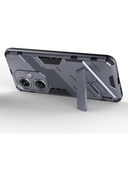 Oneplus Nord Ce3 5g Için Pc+Tpu Darbeye Dayanıklı Kılıf, Kickstand Zırhlı Telefon Kılıfı-Gri (Yurt Dışından) modelleri
