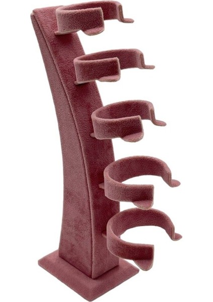 Pembe Takı Saklama ve Düzenleme Standı, Şık ve Kullanışlı Tasarım