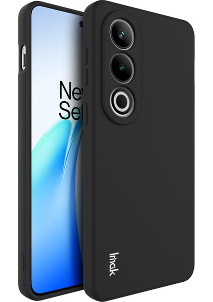 Imak Uc-4 Serisi Oneplus Ace 3V 5g Tpu Kılıf Düz Kenar Koruyucu Telefon Kılıfı-Siyah (Yurt Dışından)