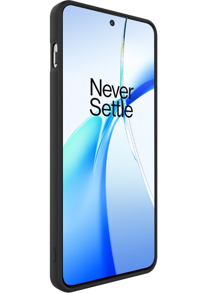 Imak Uc-4 Serisi Oneplus Ace 3V 5g Tpu Kılıf Düz Kenar Koruyucu Telefon Kılıfı-Siyah (Yurt Dışından)