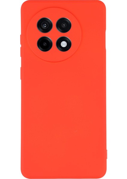 Oneplus Ace 5 5g/ace 5 Pro 5g Kılıf Tpu Arka Yumuşak Çizilmez Fiber Astar Telefon Kılıfı-Kırmızı (Yurt Dışından)