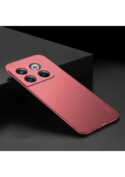 Mofı Shield Mat Serisi Oneplus Ace Pro 5G/10T 5g Ultra Ince Telefon Kılıfı Düşmeye Dayanıklı Sert Pc Koruyucu Arka Kapak-Kırmızı (Yurt Dışından) indirimleri