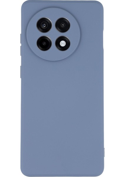 Oneplus Ace 5 5g/ace 5 Pro 5g Kılıf Tpu Arka Yumuşak Çizilmez Fiber Astar Telefon Kılıfı-Lavanta Gri (Yurt Dışından)