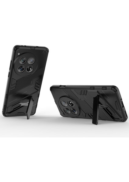 Oneplus 12 5g Dahili Destekli Çift Katmanlı Tpu+Pc Telefon Kılıfı-Siyah (Yurt Dışından) fiyatları