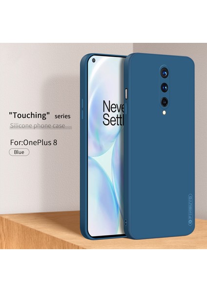 Pınwuyo Oneplus 8-Blue Için Hassas Kesikli Ince Silikon Darbeye Dayanıklı Telefon Kılıfı (Yurt Dışından) fiyatları
