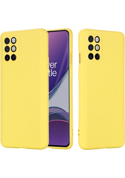 Oneplus 8t-Sarı Için Kayışlı Sıvı Silikon Düz Telefon Koruyucu Kabuk (Yurt Dışından) fiyatları