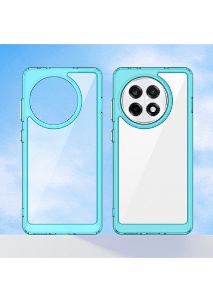Oneplus 13R 5g/ace 5 5g/ace 5 Pro 5g Tpu+Akrilik Koruyucu Telefon Kılıfı Için Şeffaf Kılıf-Şeffaf Mavi (Yurt Dışından) fiyatları