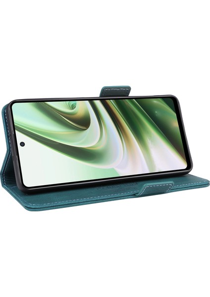 Oneplus Nord Ce3 5g Donanım Dekor Telefon Kılıfı Pu Deri Cüzdan Standı Düşmeye Lı Kapak-Mavi (Yurt Dışından) modelleri