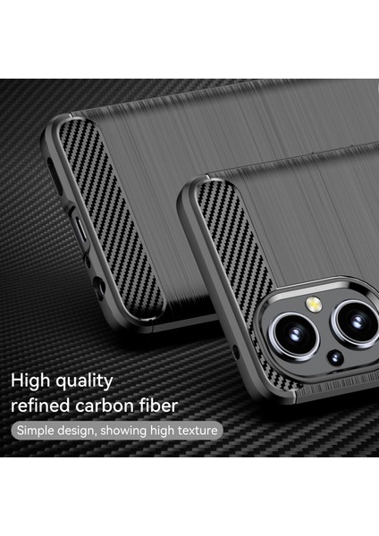 1.8mm Hava Yastığı Tpu Kılıf Fırçalanmış Yüzey Karbon Fiber Çizilmeye Dayanıklı Doku Telefon Kılıfı Isı Dağıtma Tasarımı ile Oneplus Nord N20 5g-Siyah (Yurt Dışından) fiyatları