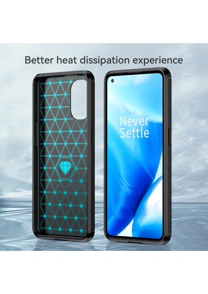 1.8mm Hava Yastığı Tpu Kılıf Fırçalanmış Yüzey Karbon Fiber Çizilmeye Dayanıklı Doku Telefon Kılıfı Isı Dağıtma Tasarımı ile Oneplus Nord N20 5g-Siyah (Yurt Dışından) fırsatları