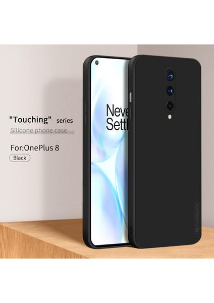 Pınwuyo Oneplus 8-Siyah Için Hassas Kesikli Ince Silikon Darbeye Dayanıklı Telefon Kılıfı (Yurt Dışından) fırsatları