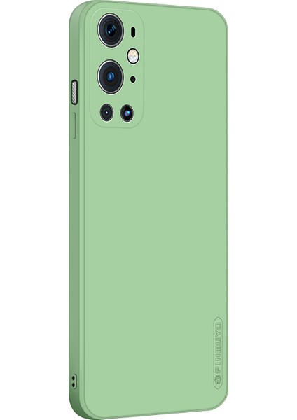 Pınwuyo Yumuşak Silikon Koruyucu Cep Telefonu Arka Kılıf Kılıfı Oneplus 9 Pro-Yeşil (Yurt Dışından)