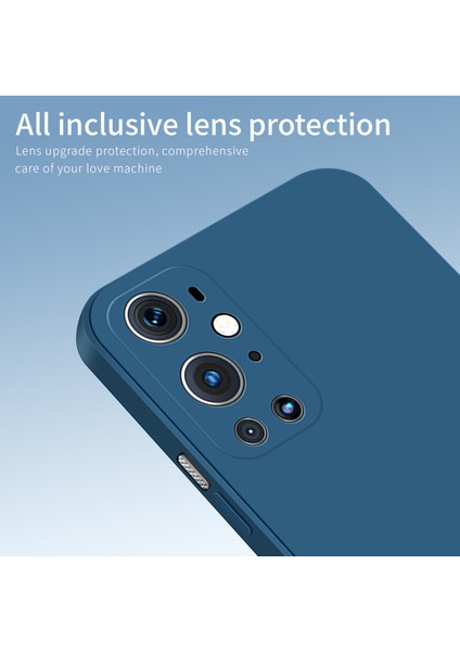 Pınwuyo Yumuşak Silikon Koruyucu Cep Telefonu Arka Kılıfı Oneplus 9 Pro-Siyah (Yurt Dışından) modelleri
