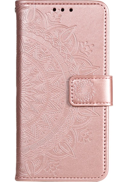 Sony Xperia 10 Vı Kılıf Mandala Çiçek Baskılı Flip Stand Telefon Kılıfı-Gül Altını (Yurt Dışından) indirimleri