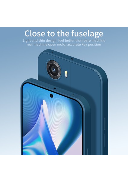 Pınwuyo Jk Tpu-2 Serisi Arka Kılıf Oneplus Ace 5G/10R 5g Fiber Akın Astarlı Hassas Kesikler Tpu Telefon Kılıfı-Koyu Mavi (Yurt Dışından) modelleri