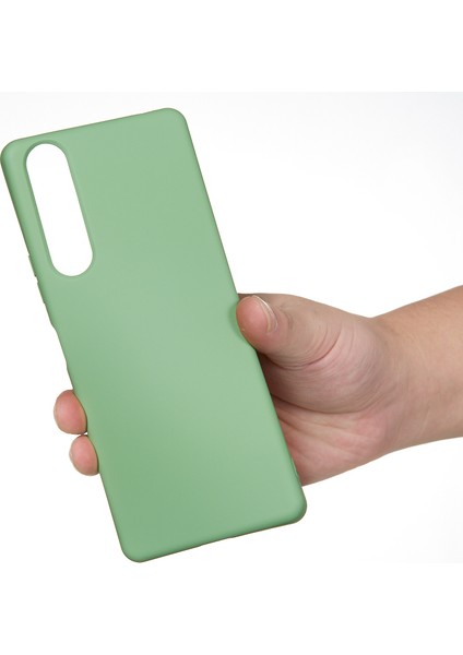 Sony Xperia 5 Iı-Yeşil Için Sıvı Silikon Telefon Kılıfı (Yurt Dışından) indirimleri