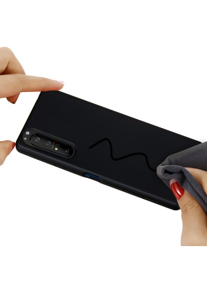 Sony Xperia 5 Iı-Siyah Için Sıvı Silikon Telefon Kılıfı (Yurt Dışından) fırsatları