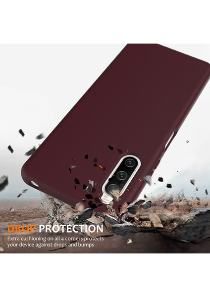 Sony Xperia 10 Iv 5g Kılıfı Magsafe Sıvı Silikon Telefon Kılıfı ile Uyumlu Kordonlu-Şarap Kırmızısı (Yurt Dışından) modelleri