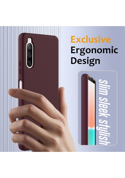 Sony Xperia 10 Iv 5g Kılıfı Magsafe Sıvı Silikon Telefon Kılıfı ile Uyumlu Kordonlu-Şarap Kırmızısı (Yurt Dışından) indirimleri