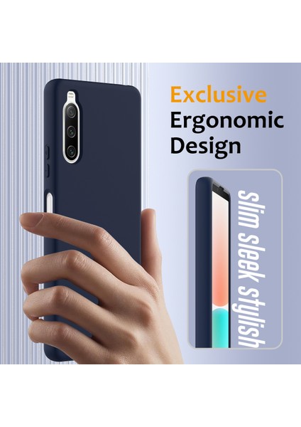 Sony Xperia 10 Iv 5g Kılıf Magsafe Sıvı Silikon Telefon Kılıfı ile Uyumlu Kordonlu-Koyu Mavi (Yurt Dışından) indirimleri