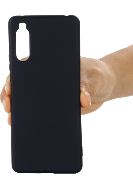 Sony Xperia 10 Iv 5g Için Düşmeye Dayanıklı Sıvı Silikon Telefon Kılıfı Yumuşak Mikrofiber Astar Yastık Çizilmez Koruyucu Kılıf-Siyah (Yurt Dışından) indirimleri