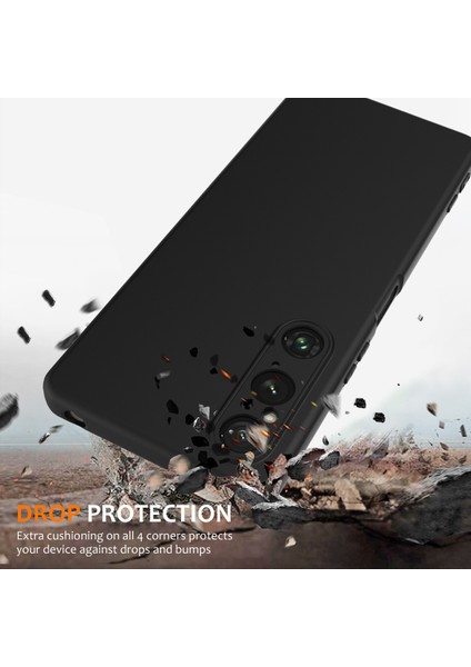 Sony Xperia 1 V Kılıfı Magsafe Anti-Düşme Sıvı Silikon Telefon Kılıfı ile Uyumlu-Siyah (Yurt Dışından) fiyatları
