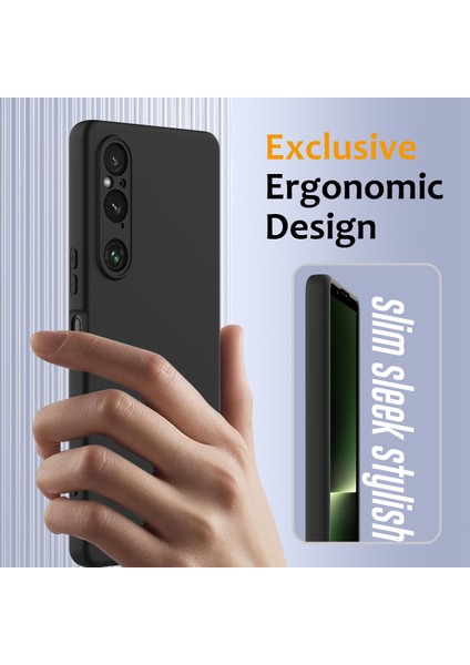 Sony Xperia 1 V Kılıfı Magsafe Anti-Düşme Sıvı Silikon Telefon Kılıfı ile Uyumlu-Siyah (Yurt Dışından) fırsatları