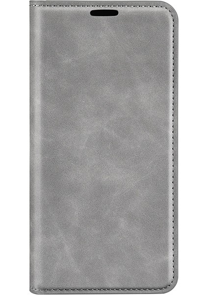 Sony Xperia 1 Iv Için Skin Touch Hissi Folio Flip Telefon Kılıfı, Cüzdan Standı Pu Deri Otomatik Emici Manyetik Kapak-Gri (Yurt Dışından) indirimleri