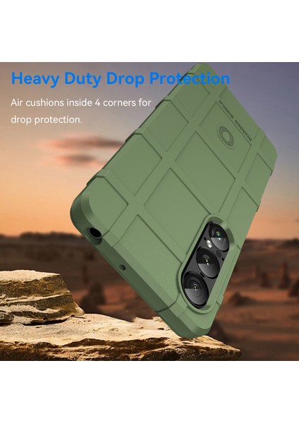 Sony Xperia 1 Vıı Kılıf Izgara Tasarım Yumuşak Tpu Çizilmeye Dayanıklı Telefon Kılıfı-Yeşil (Yurt Dışından) modelleri