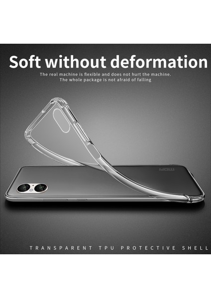 Mofı Sony Xperia 5 V Kılıf Yumuşak Tpu Şeffaf Telefon Arka Kapağı (Yurt Dışından) fırsatları