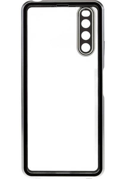 Sony Xperia 10 Iv 5g Düşmeye Karşı Dayanıklı Telefon Kılıfı Metal Çerçeve + Temperli Cam + Pc Arka Hibrit Kapak Manyetik Kapatma Telefon Kabuk Kılıfı-Gümüş (Yurt Dışından) modelleri