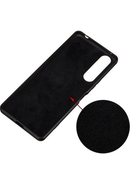 Sony Xperia 1 Iı-Siyah Için Sıvı Silikon Telefon Kılıfı (Yurt Dışından) fiyatları