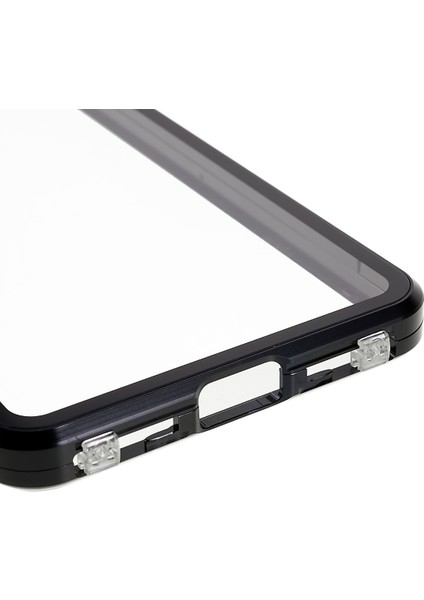 Sony Xperia 10 Iv 5g Düşmeye Karşı Dayanıklı Telefon Kılıfı Metal Çerçeve + Temperli Cam + Pc Arka Hibrit Kapak Manyetik Kapatma Telefon Kabuğu Kılıfı-Siyah (Yurt Dışından) indirimleri