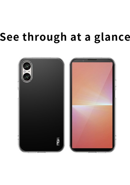 Mofı Sony Xperia 10 Vı Kılıfı Şeffaf Yumuşak Tpu Koruyucu Telefon Kılıfı (Yurt Dışından) indirimleri