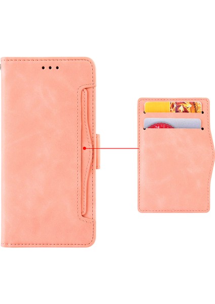 Hiçbir Şey Için Telefon (2)Pu Deri Darbeye Dayanıklı Telefon Kılıfı Cüzdan Cep Telefonu Standı Kılıfı Çoklu Kart Tutucu Ile-Pembe (Yurt Dışından) fiyatları