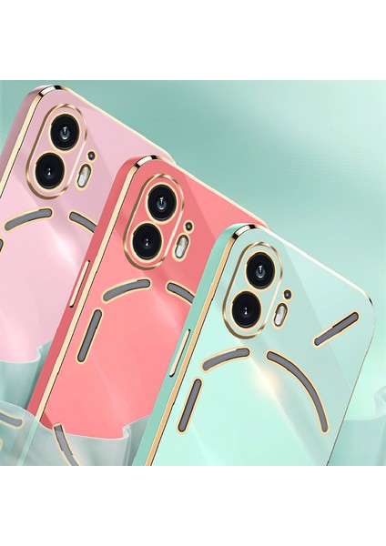 Xınlı For Nothing Phone(2)Elektrokaplama Telefon Kılıfı Tpu Düşmeye Lı Arka Kapak ve Halkalı Ayaklık-Mor (Yurt Dışından) indirimleri