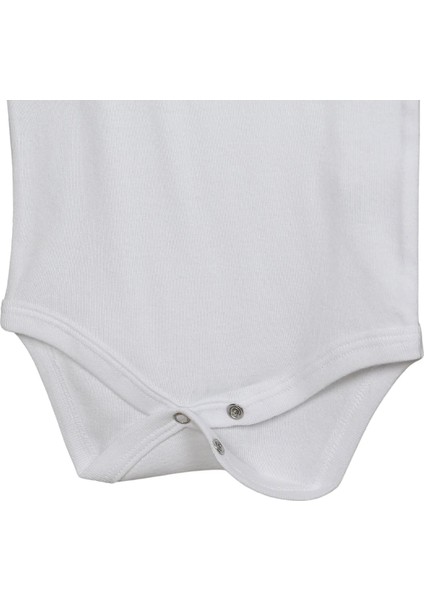 Ribanalı Askılı Bebek Atlet Body Pamuklu Unisex Beyaz fiyatları