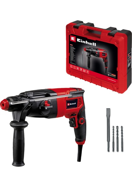 Kırıcı Delici TC-RH 620 4F Kit (620 W, pnömatik darbe mekanizması, 2,2 J darbe gücü, darbeli delme, delme, kırma ve keskileme, SDS-Plus, sürekli çalışma kilidi) - 4257992 fiyatları