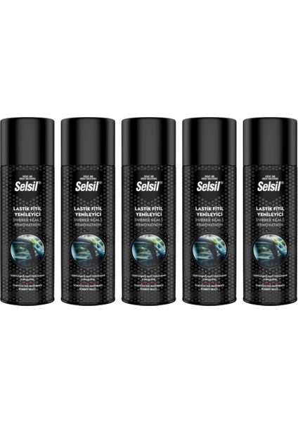 Lastik Fitil Yenileme Spreyi 200 ml 5 Adet