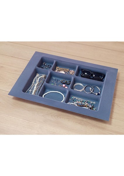 40X55 Makyaj ve Takı Organizeri Müddüm Çekmece Içi Aksesuar Kutusu