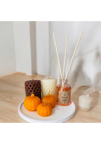 Yılbaşı Özel Yasemin Bambu Oda Kokusu Seti 2025, Ferah ve Doğal Atmosfer Sağlar.