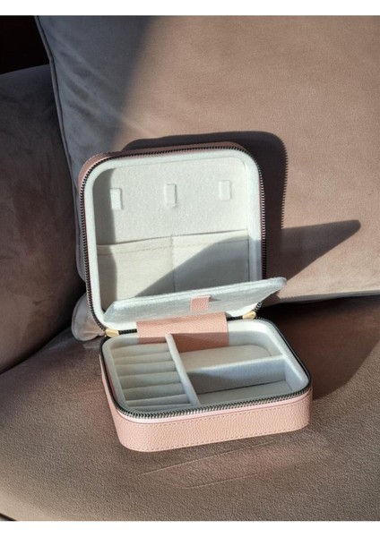 Pembe Kabin Kutusu Takı Organizatörü, Şık ve Pratik Saklama Çözümü fiyatları