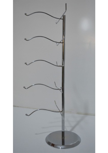 5'li Krom Gözlük Düzenleyici, Şık ve Pratik Saklama Çözümü fırsatları