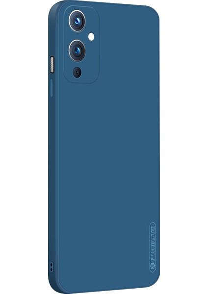 Pınwuyo Yumuşak Silikon Koruyucu Cep Telefonu Arka Kılıfı Oneplus 9 (Ab/abd Sürümü)-Mavi (Yurt Dışından)