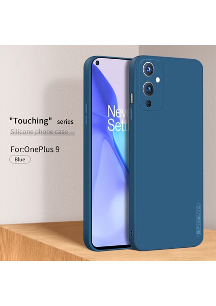 Pınwuyo Yumuşak Silikon Koruyucu Cep Telefonu Arka Kılıfı Oneplus 9 (Ab/abd Sürümü)-Mavi (Yurt Dışından) modelleri